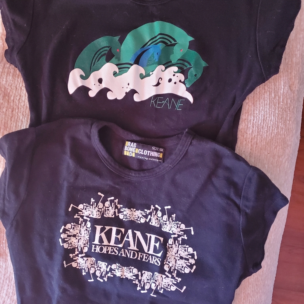 KEANE CONCERT  TSHIRTS